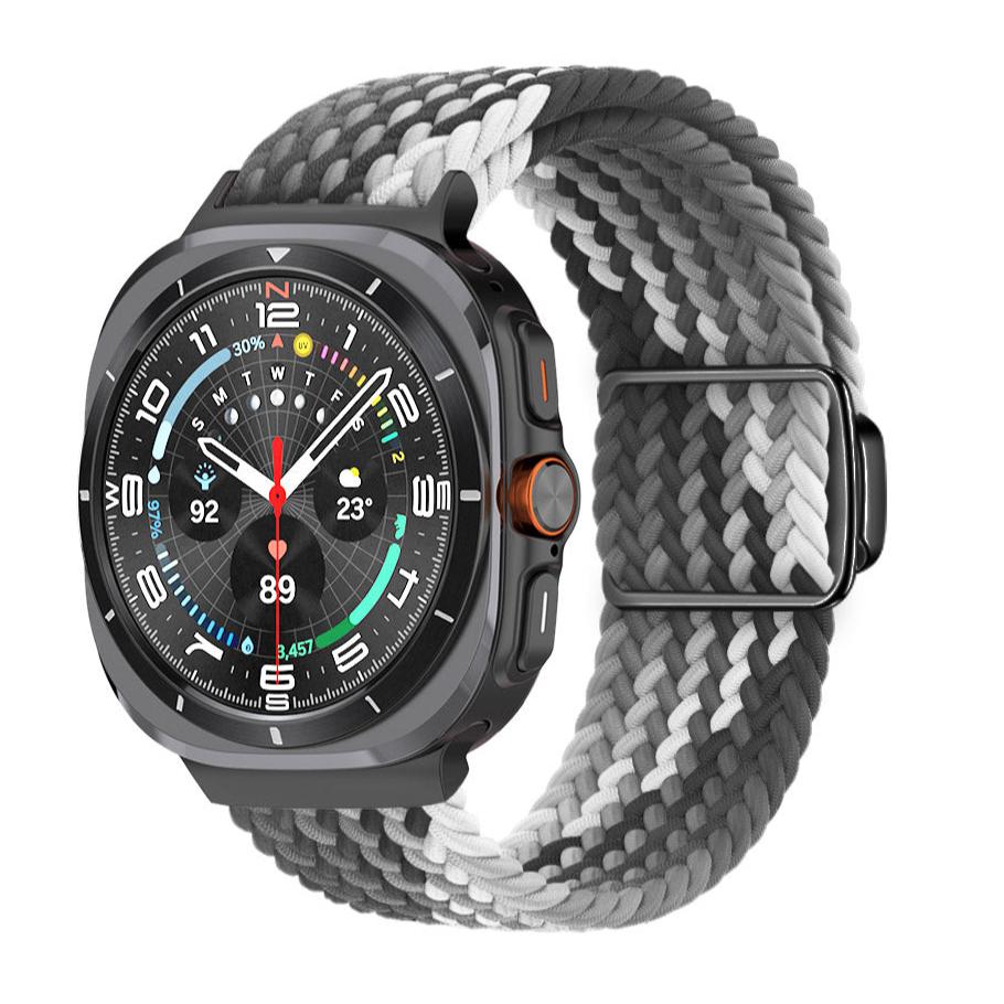 Strong Magnetic Clasp Nylon Band for Galaxy Watch Ultra