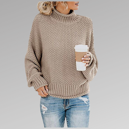 Relaxed Fit Women's Crew Neck Jumper Sweater