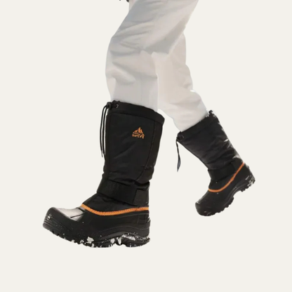 VogeLuxe | Men’s Tall Rugged Winter Snow Boots with Strap and Drawstring