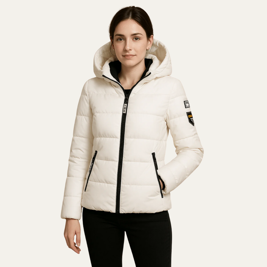 VogeLuxe | Women’s Sporty Hooded Puffer