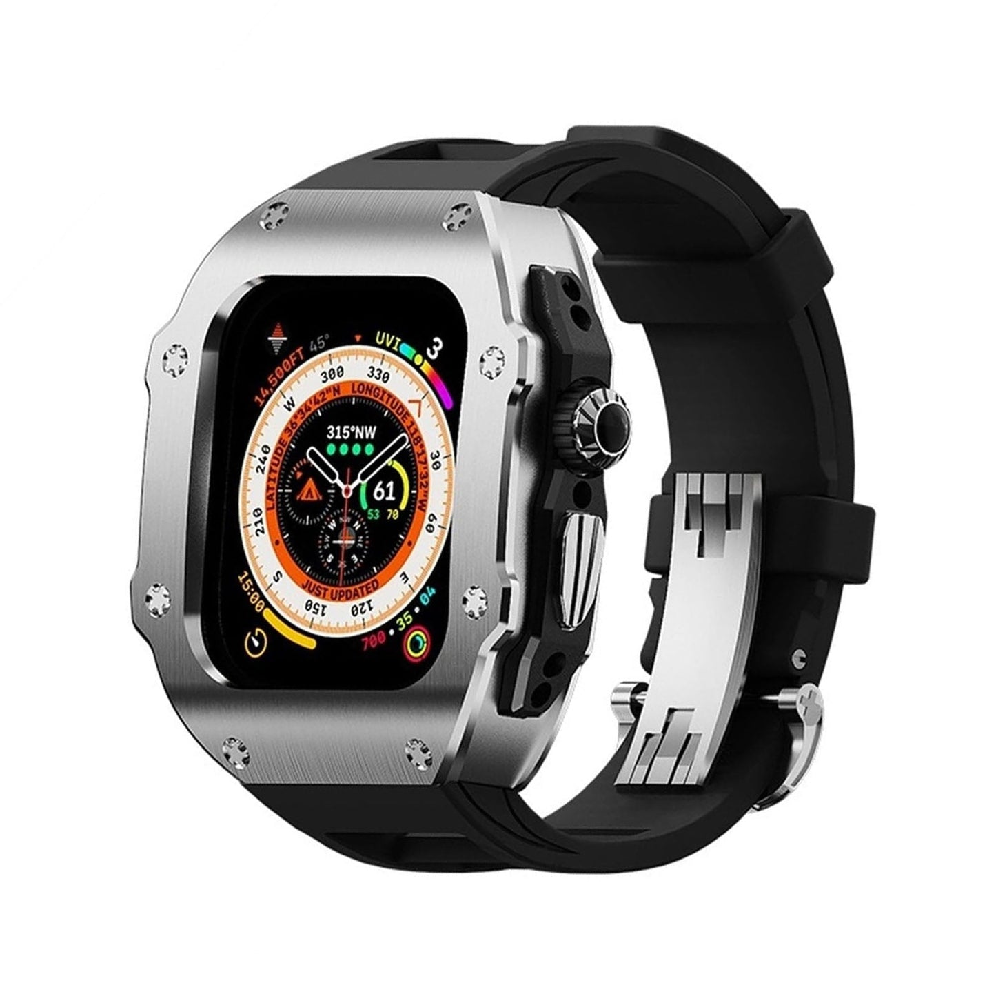 Durable Apple Watch Ultra Band Stainless Steel Strap