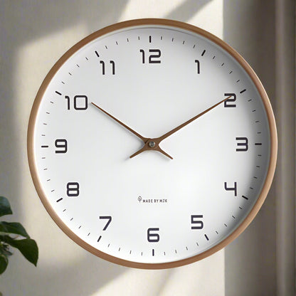 Simple Wooden Wall Clock For Home And Office