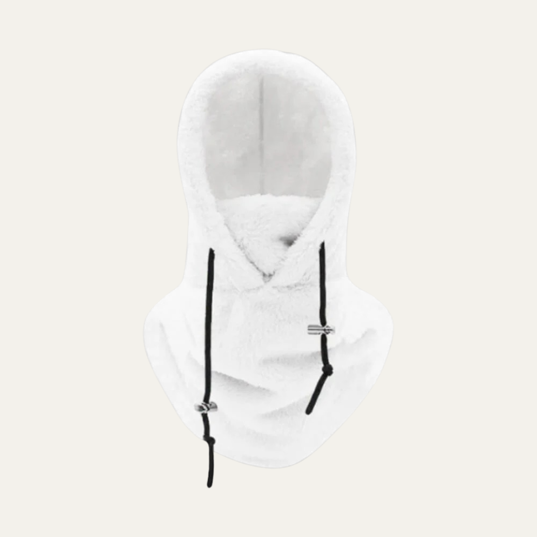VogeLuxe | Unisex Plush Fleece Lined Hooded Neck Warmer Mask