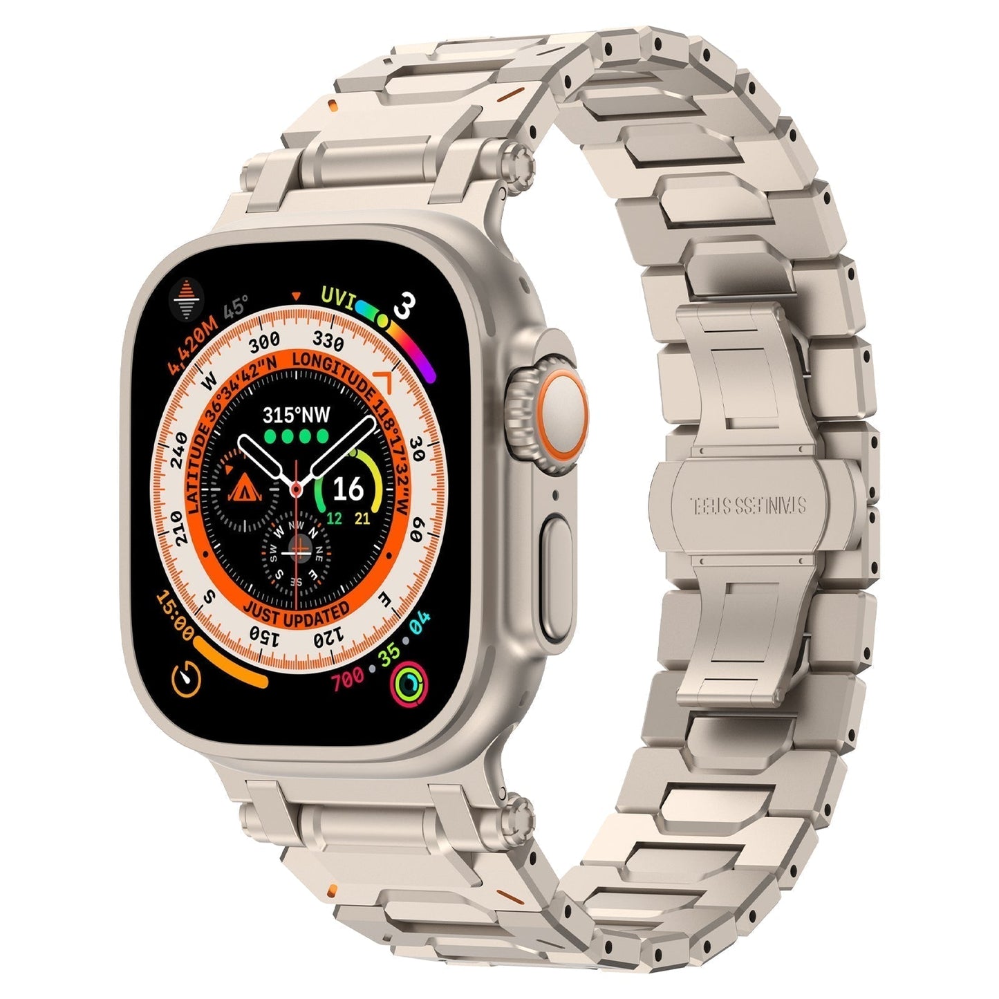 Durable Metal Strap for Smart Watches - VogeLuxe