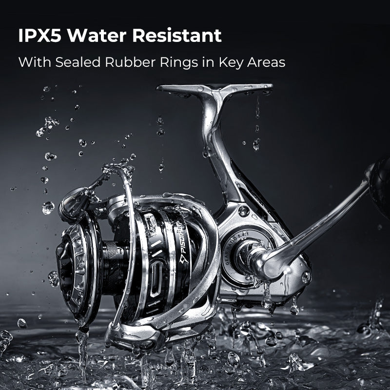 Durable Saltwater Spinning Fishing Reel Aluminum Frame - BritishElegance