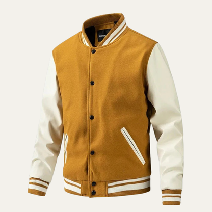 VogeLuxe | Men’s Classic Varsity Letterman Jacket