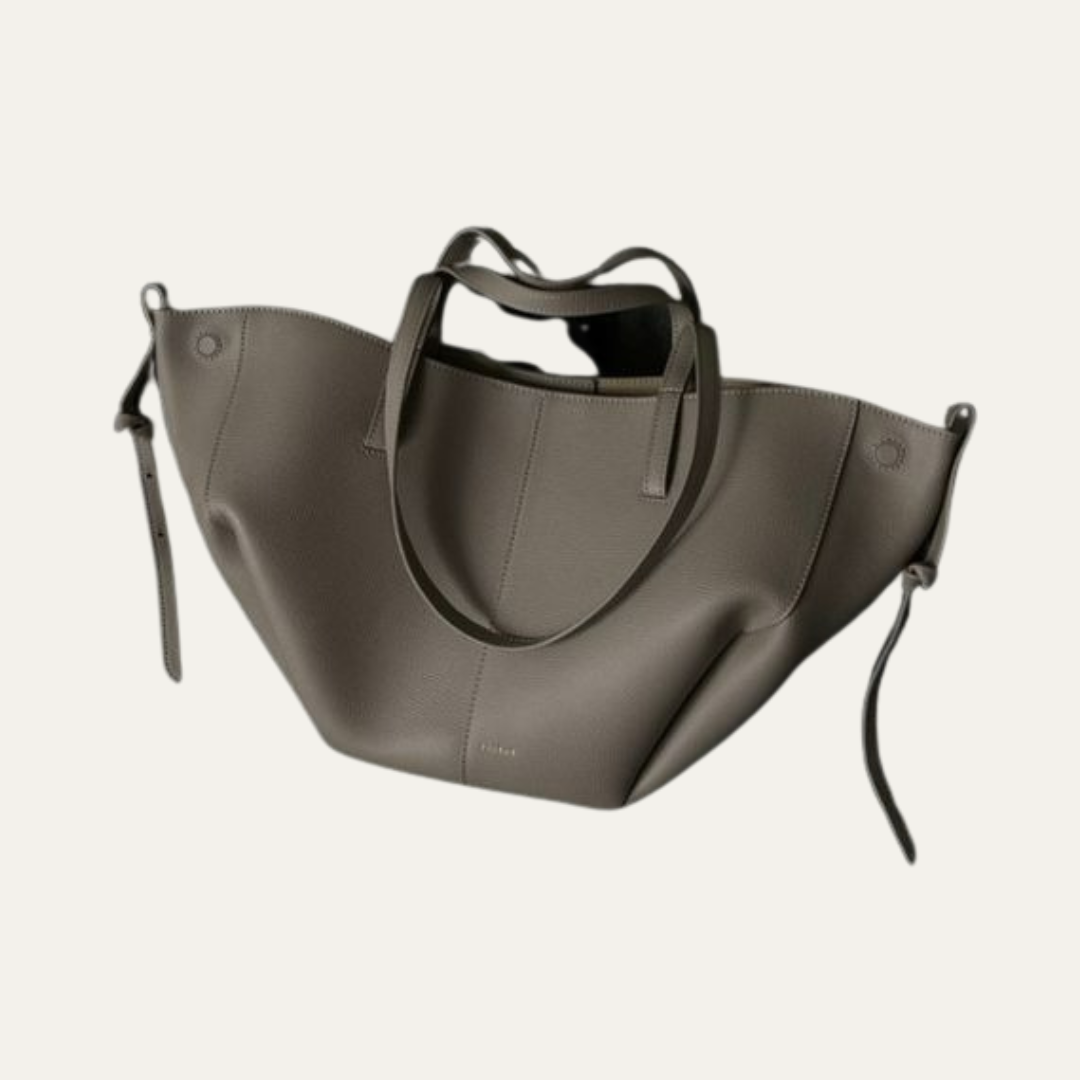 VogeLuxe | Women’s Soft Oversized Leather Tote Bag