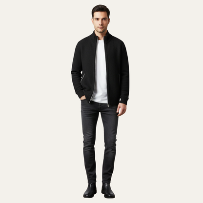 VogeLuxe | Men’s Plaid Flannel Faux Fur Lined Shirt Jacket
