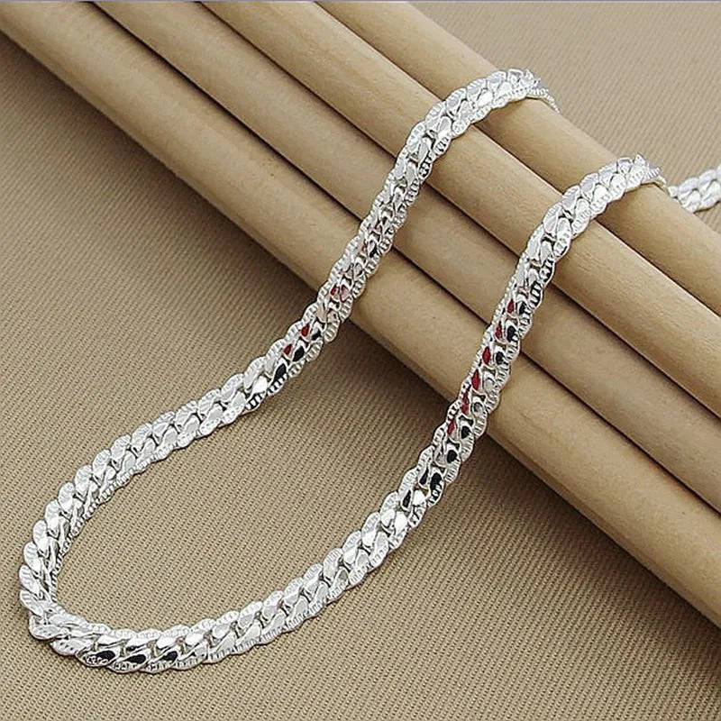 Elegant 925 Silver Ladies Wedding Necklace Charm - BritishElegance