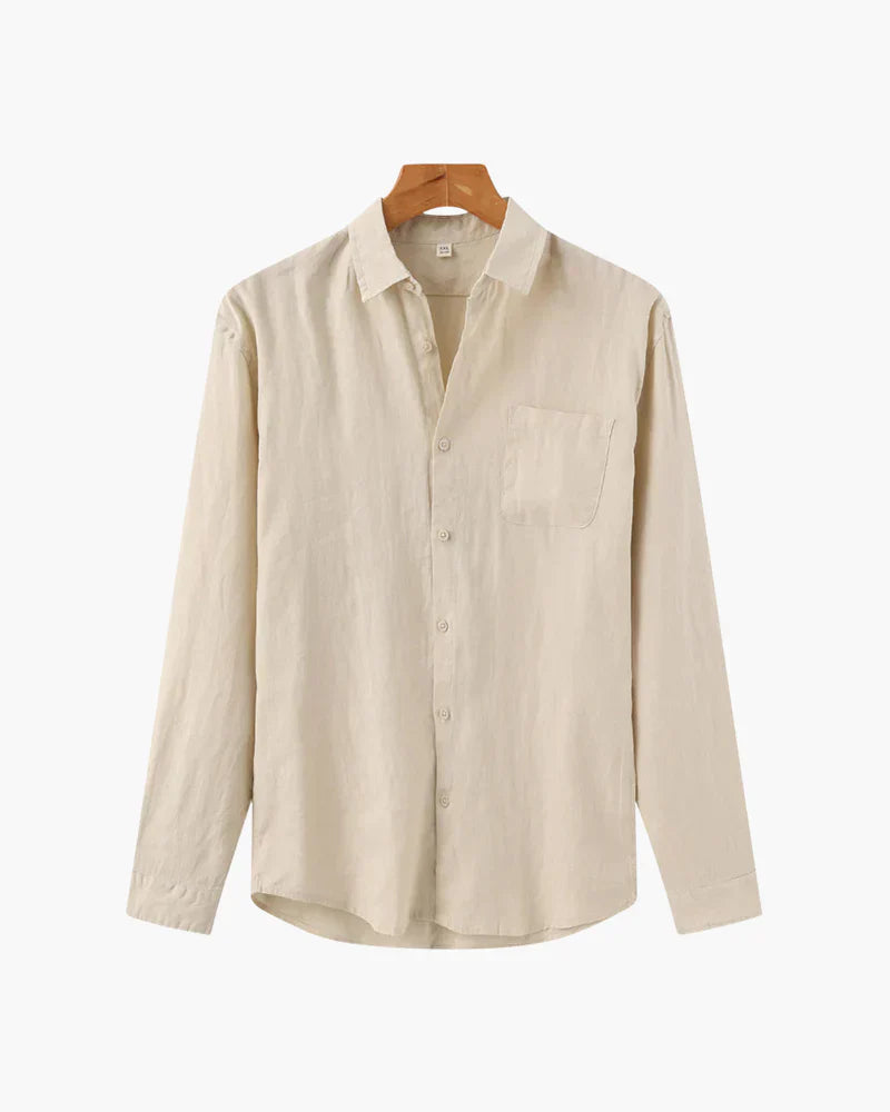 Casual Cotton Classic Shirt - VogeLuxe