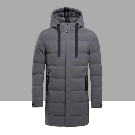 Warm Waterproof Winter Parka Coat for Men - BritishElegance