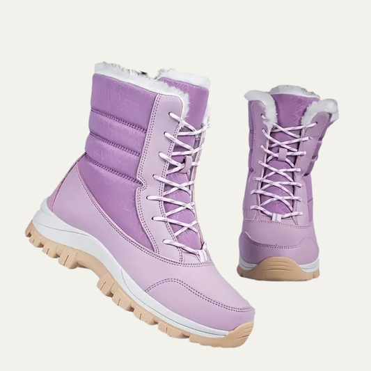 VogeLuxe | Women’s Waterproof Quilted Mid Calf Cold Weather Boot