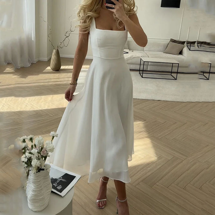 Eva | Chic Summer Sleeveless Dress for Women - VogeLuxe