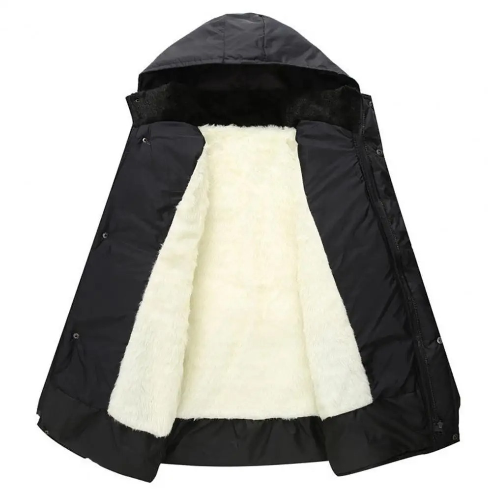 Warm Waterproof Men's Puffer Hoodie Jacket - VogeLuxe