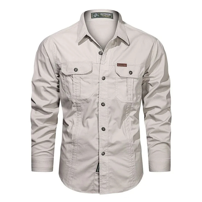 Classic Casual Button Down Shirt for Men - VogeLuxe