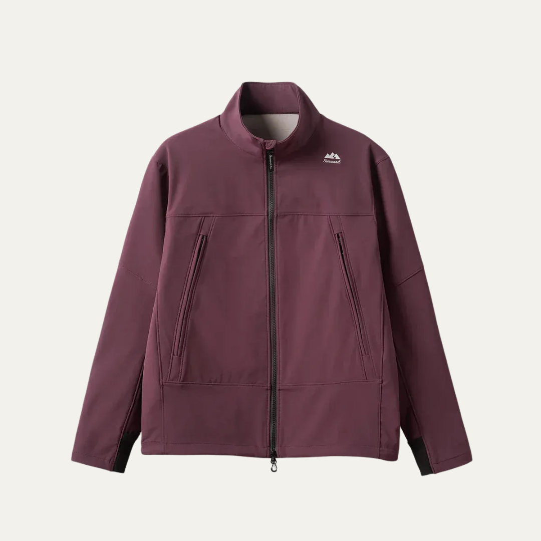 VogeLuxe | Men’s Technical Softshell Jacket with Stand Collar
