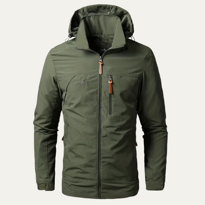 VogeLuxe | Men’s Outdoor Hooded Waterproof Jacket