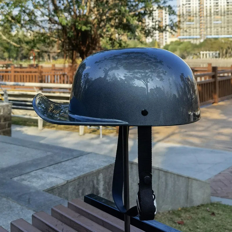 Classic Motorcycle Baseball Cap Helmet Comfort Fit