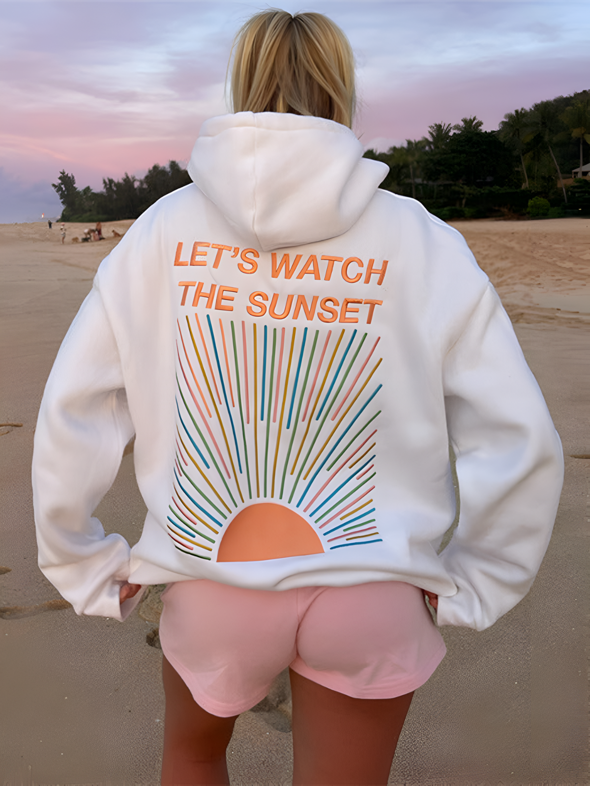 Comfy Graphic Oversized Women's Hoodie Sweatshirt - VogeLuxe