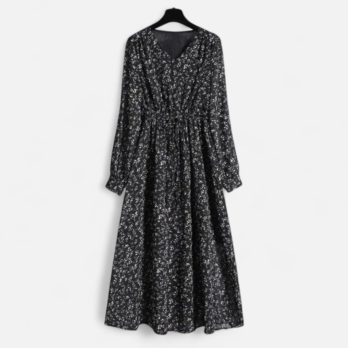 VogeLuxe | Ladies' Fall Chiffon Dress - VogeLuxe