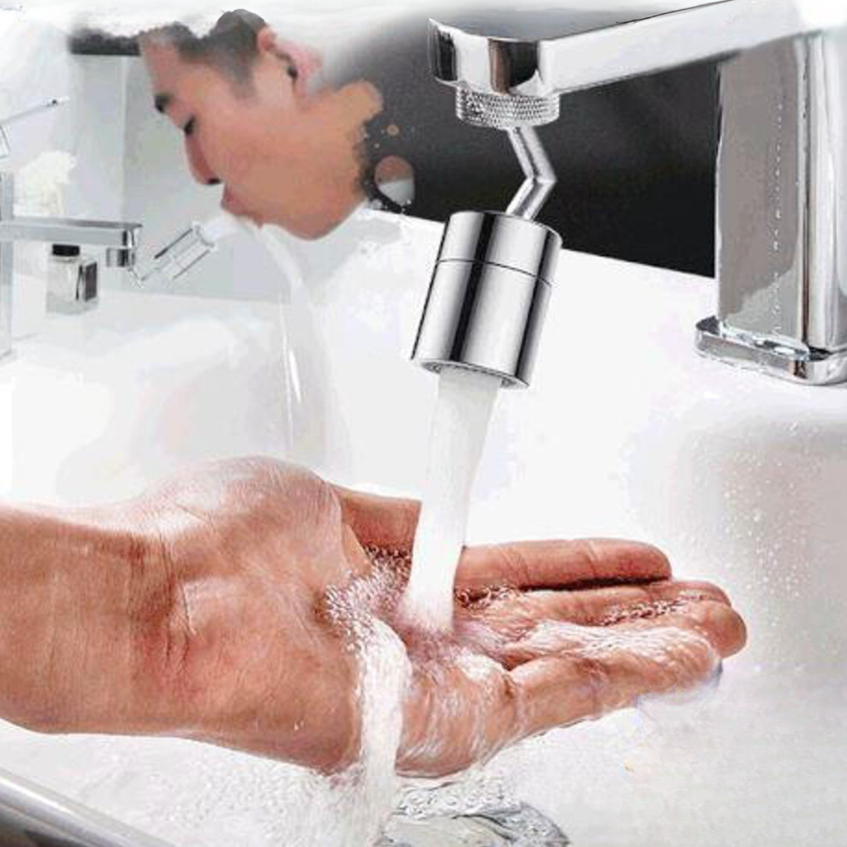 Easy Fit Universal Faucet Extender - VogeLuxe