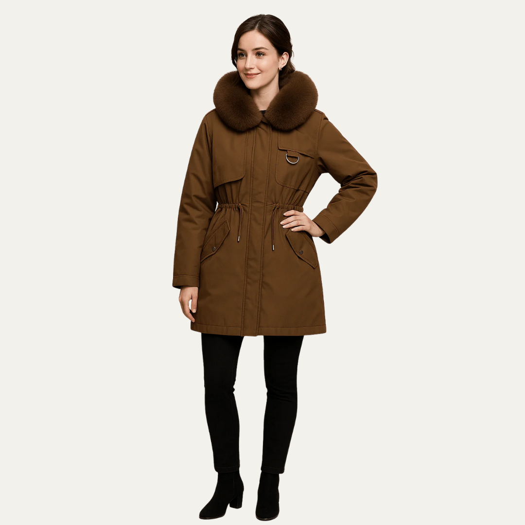 VogeLuxe | Women’s Mid-Length Parka Jacket