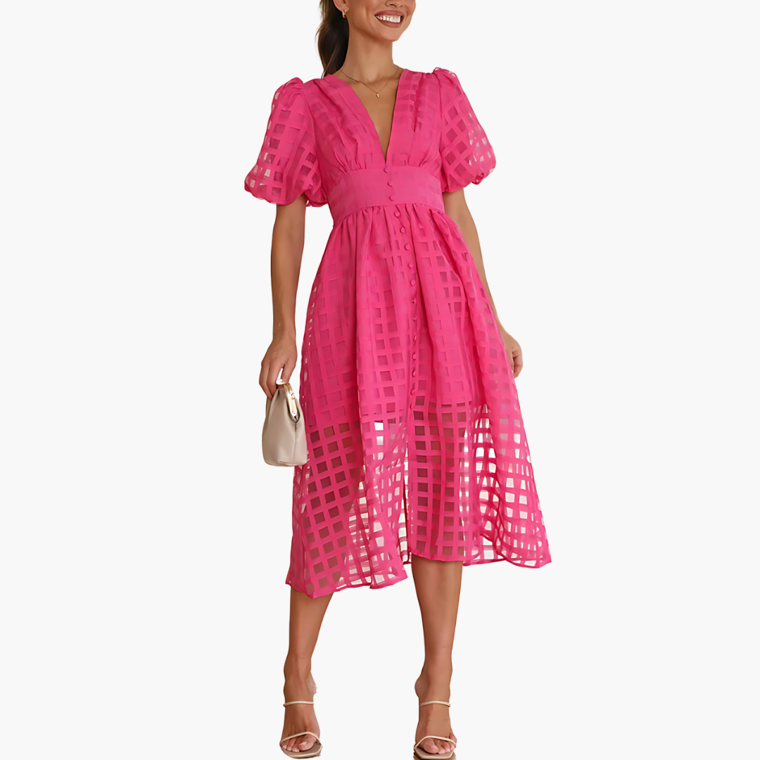 Beautiful Casual Midi Dress for Women - VogeLuxe