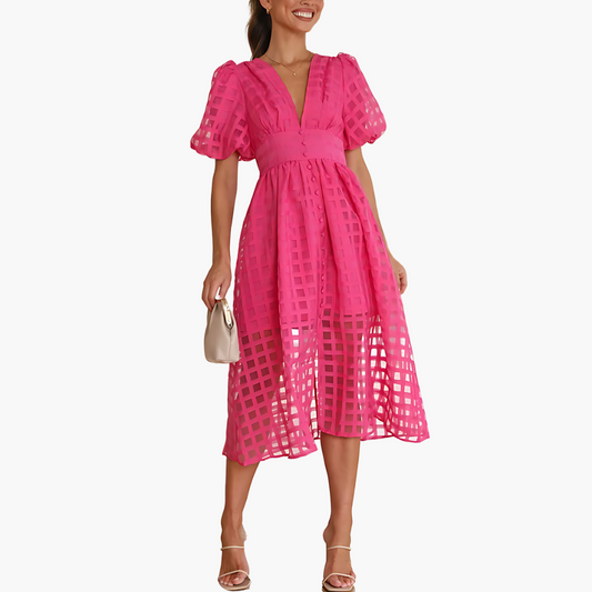 Beautiful Casual Midi Dress for Women - VogeLuxe