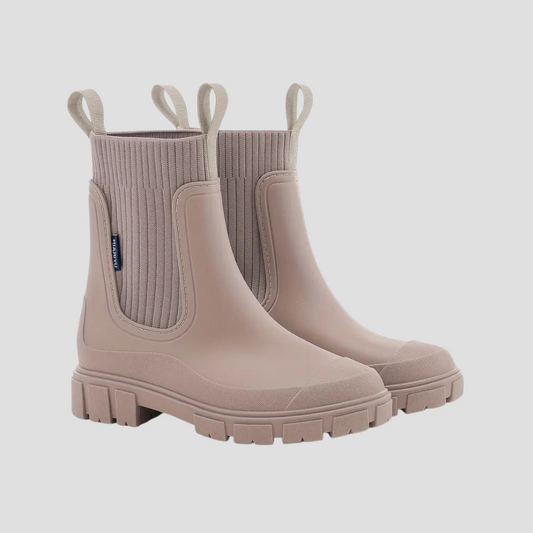 Waterproof Ankle High Rain Boots - VogeLuxe