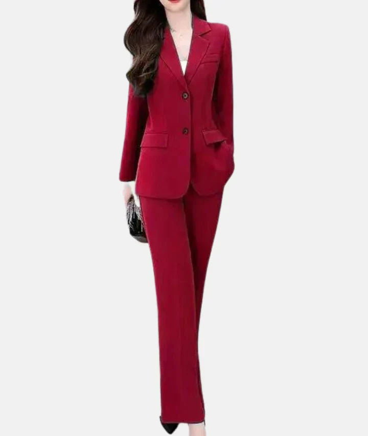 Ladies' Business Jacket Set - BritishElegance