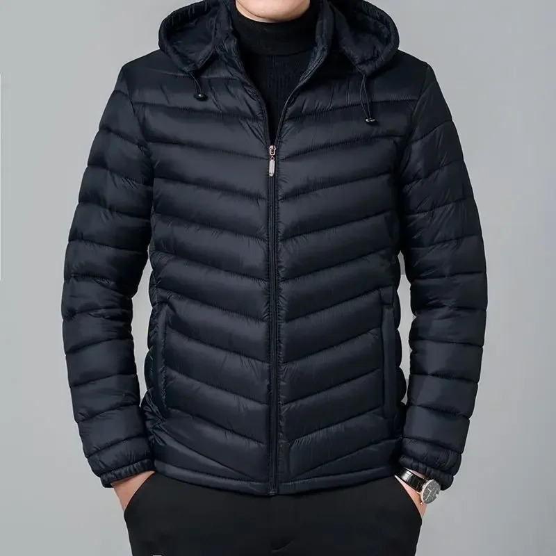 Warm Waterproof Parka Coat for Men - VogeLuxe