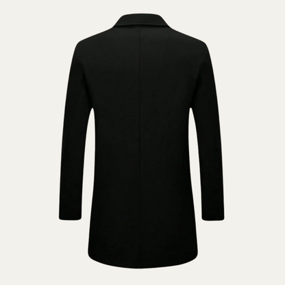 VogeLuxe | Men’s Double-Breasted Peacoat