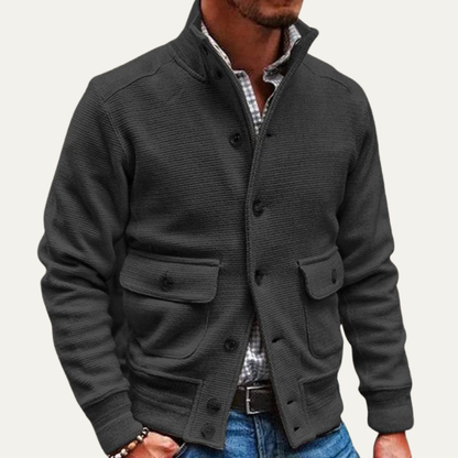 VogeLuxe | Men’s Knitted Cardigan Jacket