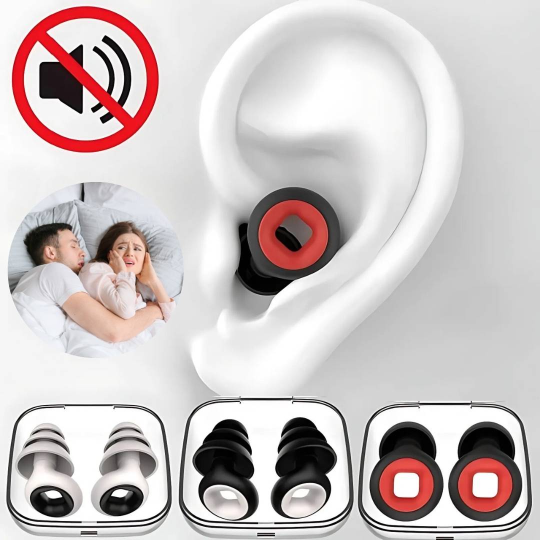 Soft Noise Cancelling Sleep Ear Plugs - BritishElegance