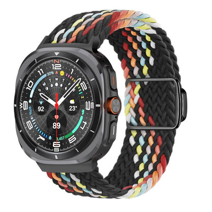 Strong Magnetic Clasp Nylon Band for Galaxy Watch Ultra