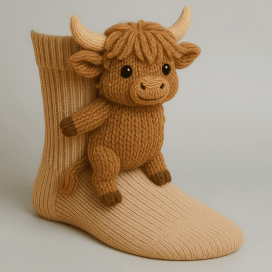 Warm Fuzzy Animal Slipper Socks - VogeLuxe