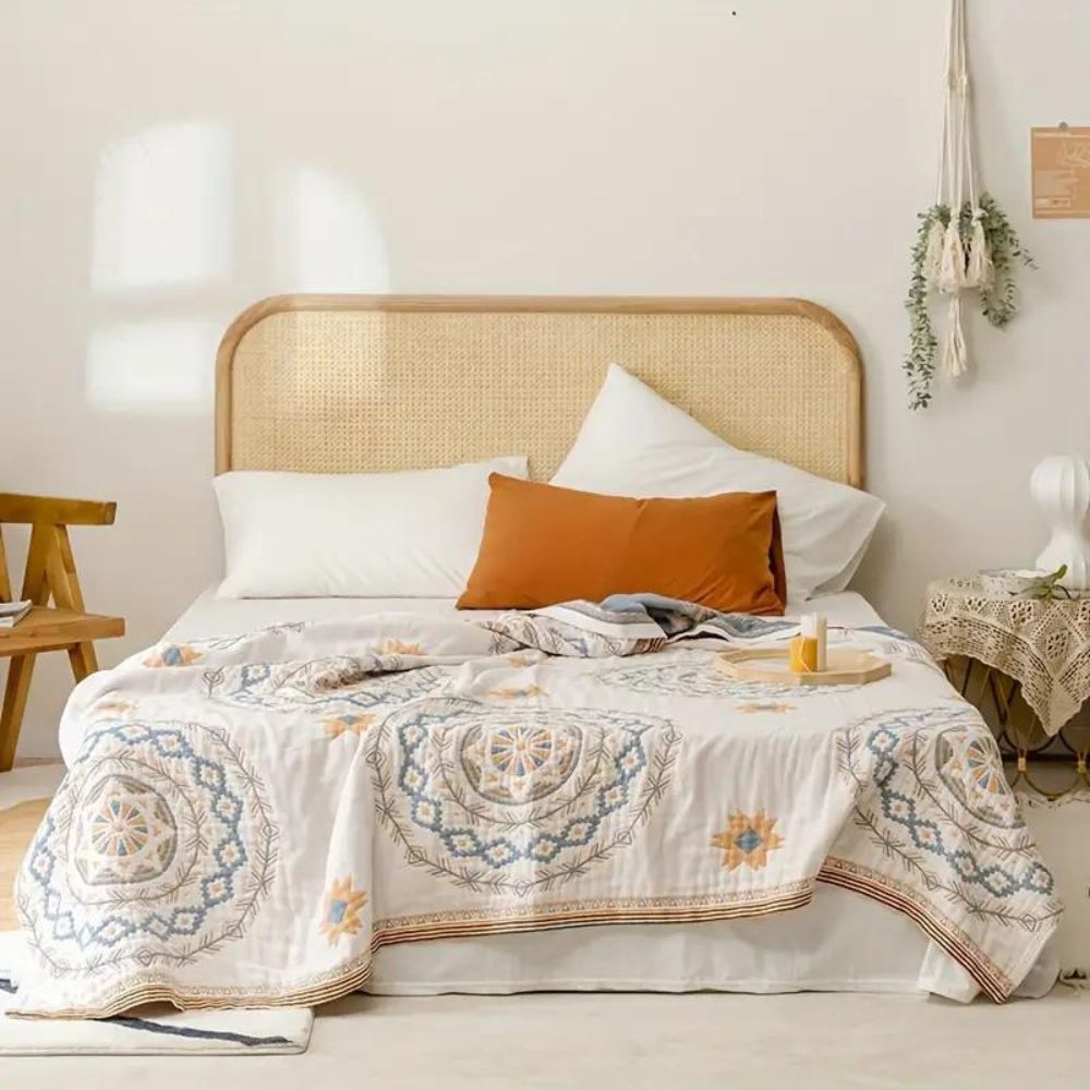 Colorful Soft Bohemian Throw Blanket - VogeLuxe