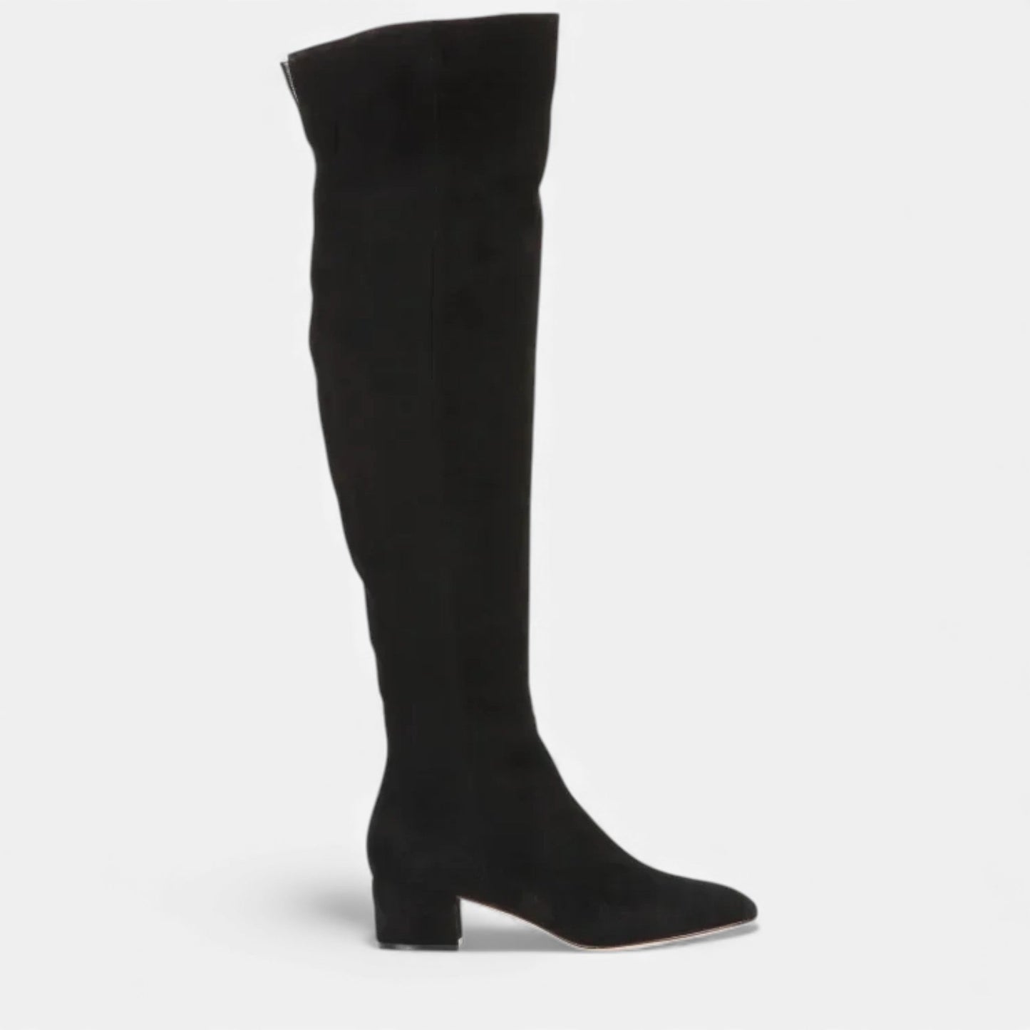 Trendy Women's Knee High Faux Suede Winter Boots