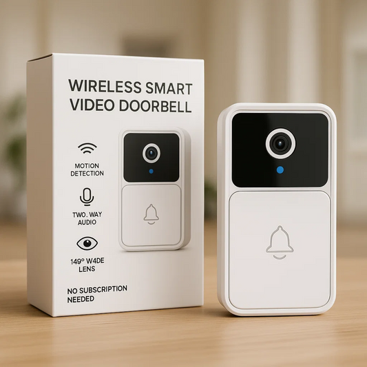 Wi-Fi Video Doorbell with Motion Detection and Audio - VogeLuxe
