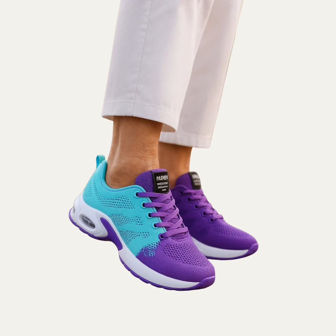 VogeLuxe | Women’s Lightweight Mesh Athletic Sneakers with Air Sole Cushioning
