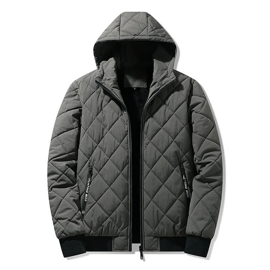 Warm Waterproof Mens Puffer Coat - VogeLuxe