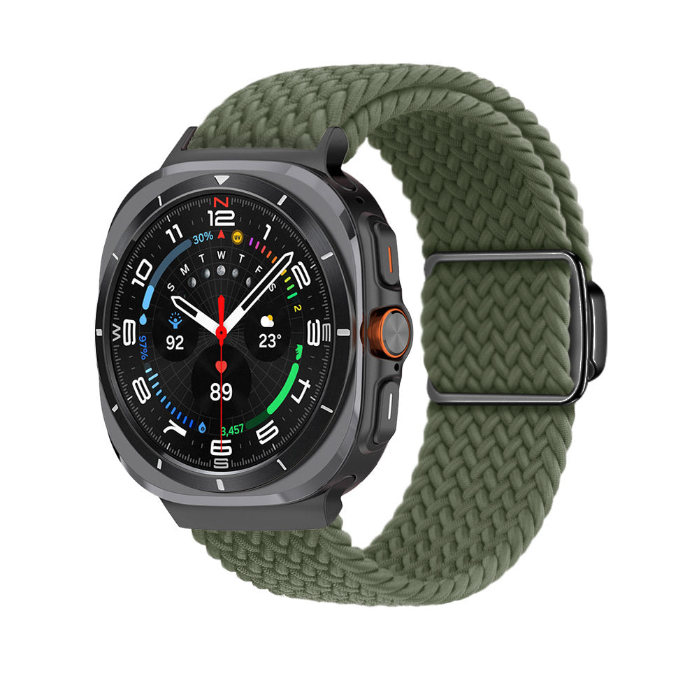Strong Magnetic Clasp Nylon Band for Galaxy Watch Ultra