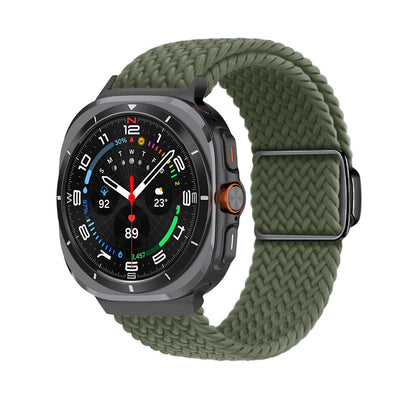Strong Magnetic Clasp Nylon Band for Galaxy Watch Ultra