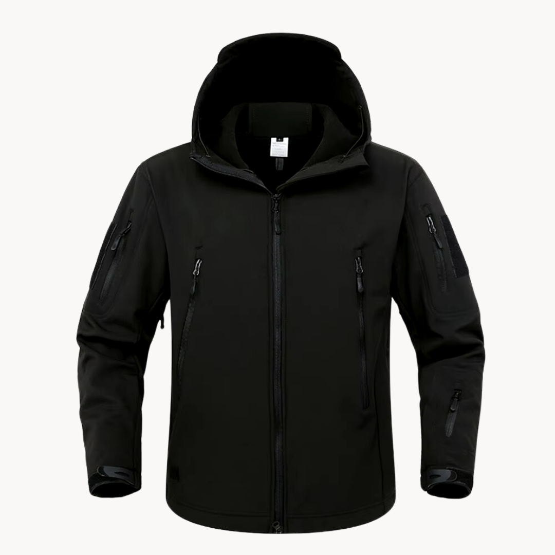 VogeLuxe | Men’s Tactical Full Zip Hooded Jacket