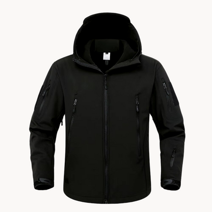 VogeLuxe | Men’s Tactical Full Zip Hooded Jacket