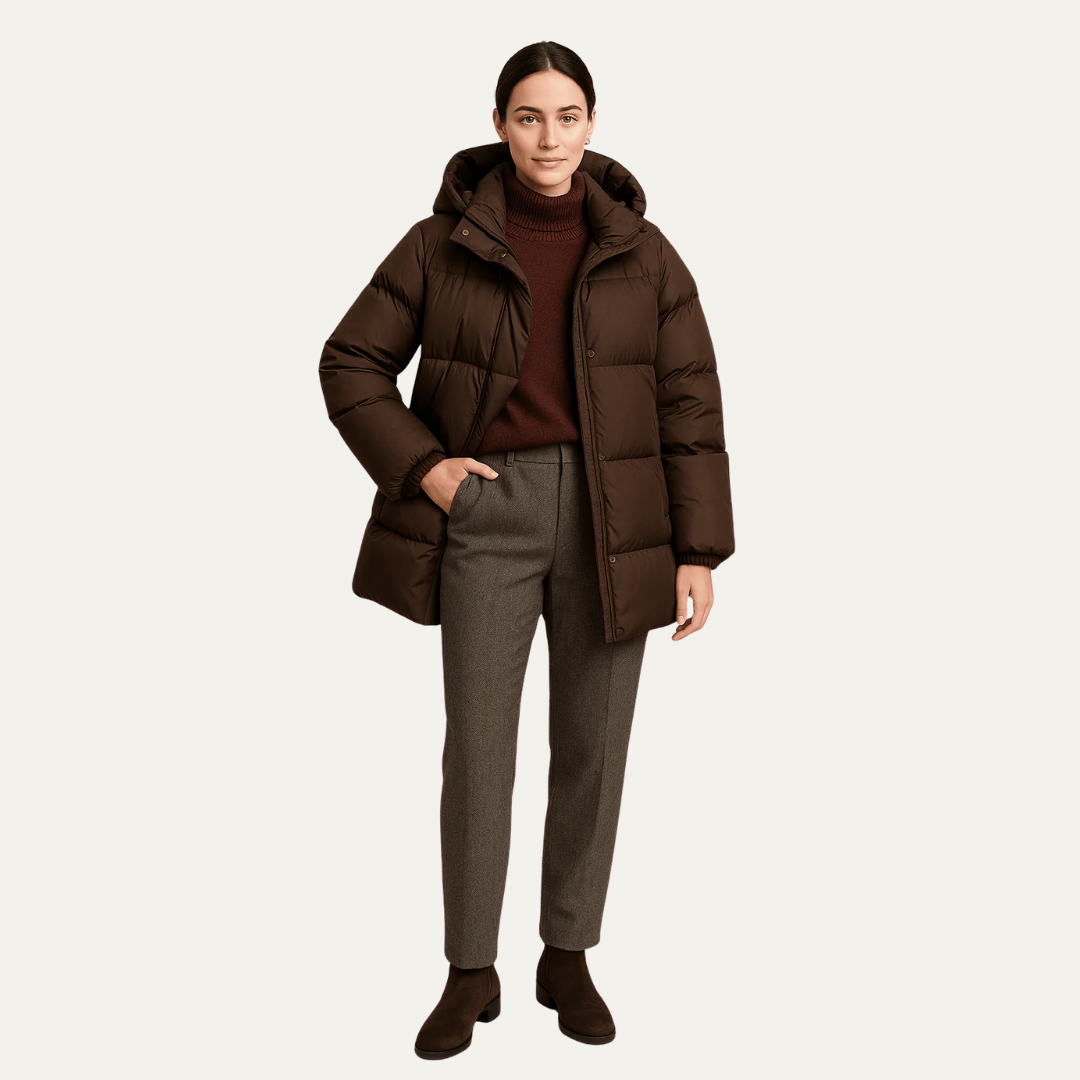 VogeLuxe | Women’s Short Quilted Puffer Jacket