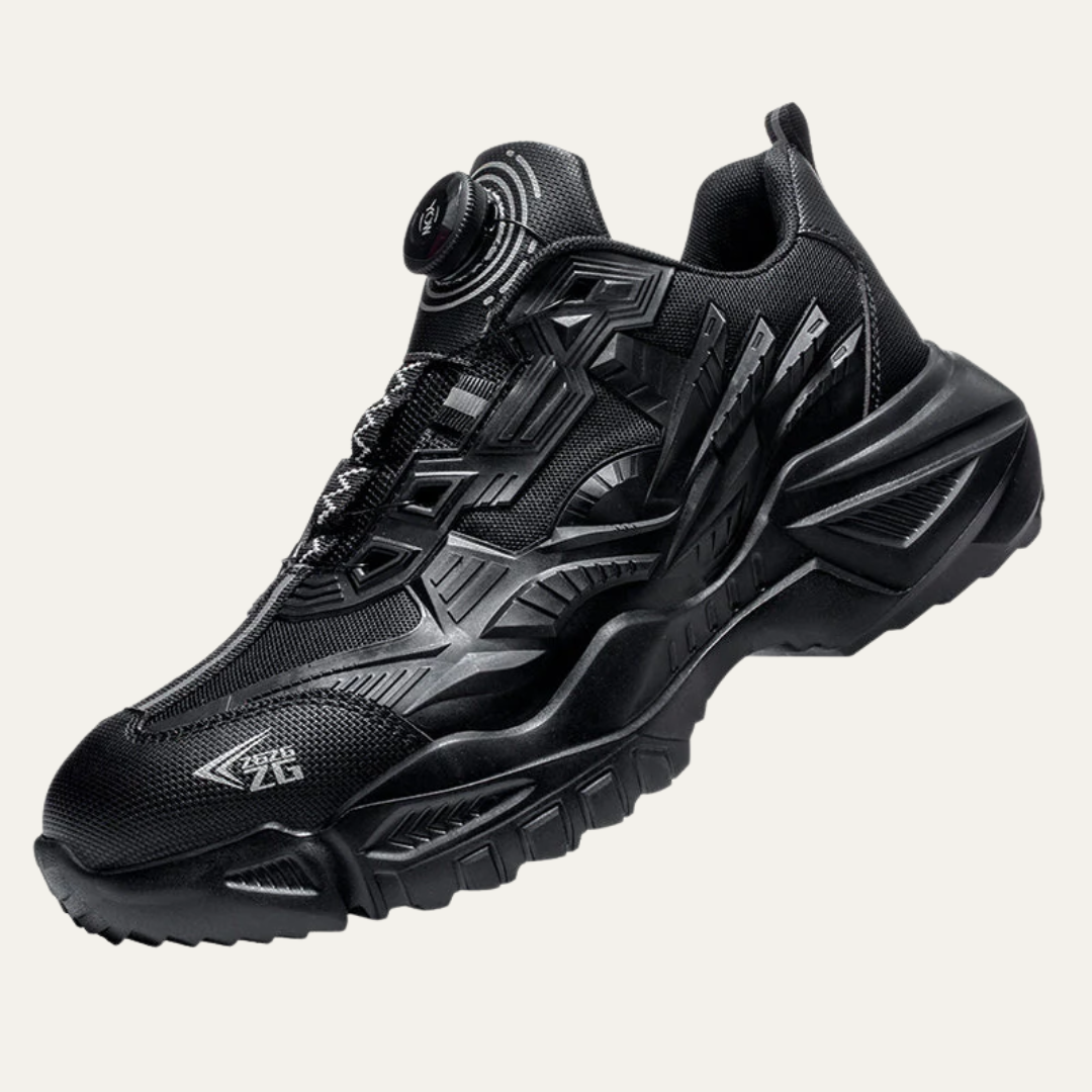 VogeLuxe | Men’s Futuristic Dial Closure Sneaker