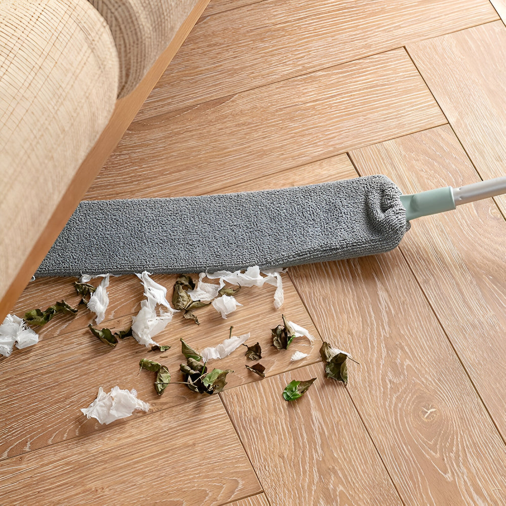 Extendable Microfiber Mop Cleaning Brush Flat Head Tool - VogeLuxe