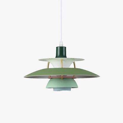 Chic LED Pendant Light With Fabric Shade