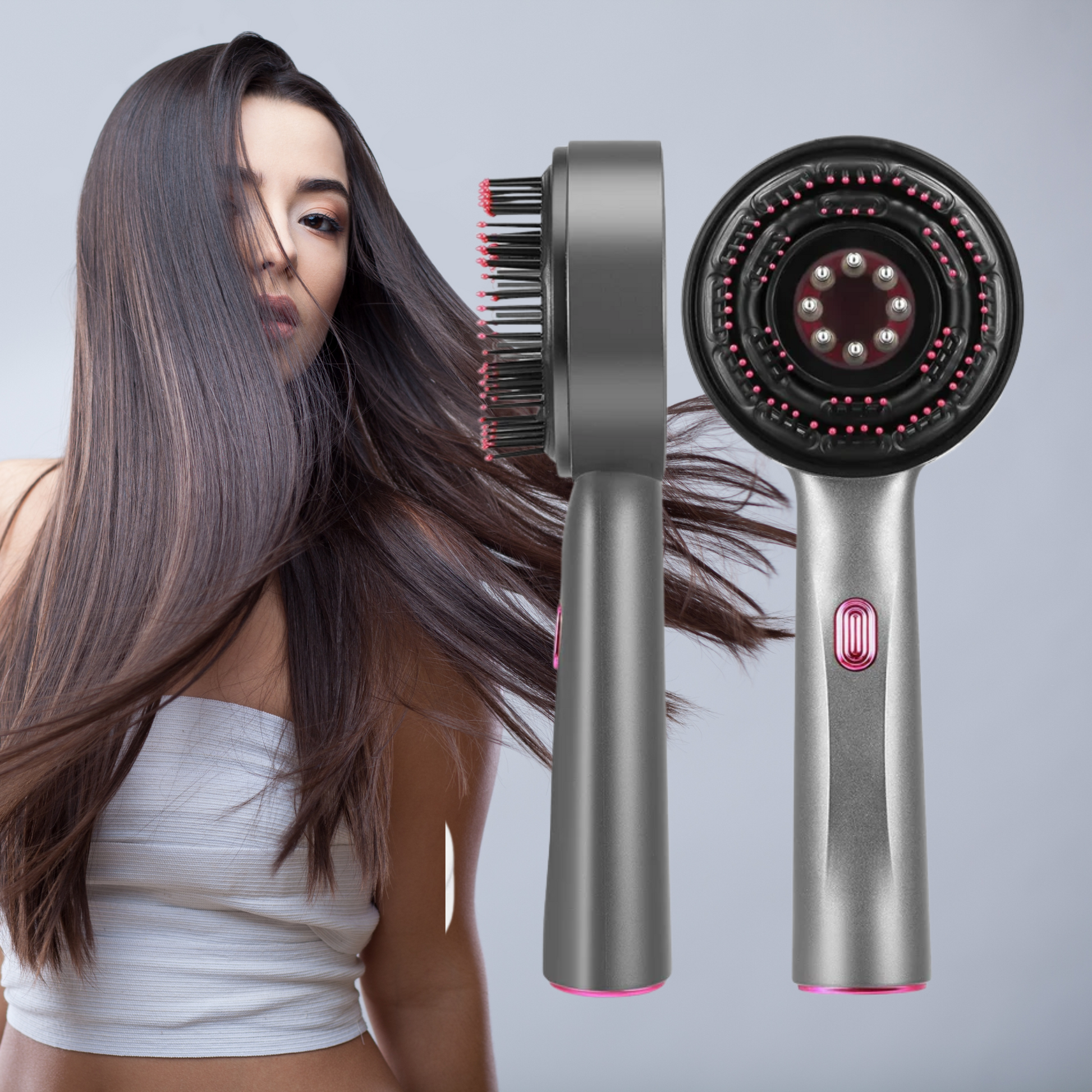 Portable Wireless Scalp Massager For Hair Regrowth - VogeLuxe